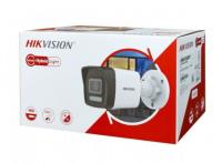 HIKVISION DS-2CD1023G2-LIUF 2MP 2.8mm Lens H265+30Mt Gece Görüşü SD Kart Dahili Mikrofon PoE Bullet IP Kamera - 1